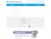 Tablet Screenshot of lifestreamrx.com